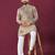 Cream chikankari work viscose rayon straight kurta
