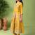gold embroidered chinon salwar suit with dupatta