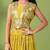 gold embroidered lehenga choli with dupatta