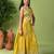 gold embroidered lehenga choli with dupatta