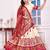 beige patola print dola silk lehenga set with choli and dupatta with tassels