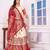 beige patola print dola silk lehenga set with choli and dupatta with tassels