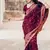 Maroon color ART SILK blend sarees with blouse
