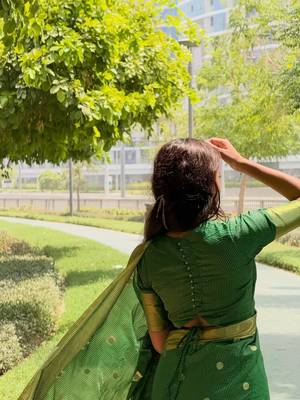 Green color ART SILK blend sarees with blouse 4