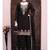 Black chinnon with embroidery sequin thread work palazzo set