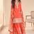  cosmos silk with sequin embroidered work palazzo set