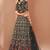 black heavy butterfly net embroidered lehenga set with choli and dupatta