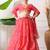 Girls pink printed lehenga choli set with dupatta     festive ethnic wear
