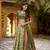 mehendi printed art_silk lehenga choli with dupatta
