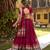 pink printed chanderi lehenga choli with dupatta
