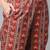 Women cotton pista green floral print straight kurta, trouser with dupatta set