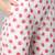 Women cotton pink white floral print straight kurta, trouser with dupatta set