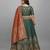Green Jacquard Lehenga Choli Customizable Sizes 2XL to 8XL