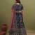 Blue And Pink Embroidered Lehenga Choli Customizable Sizes 2XL to 8XL