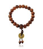 Wooden tiger eye stretch bracelet men women