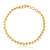 Brass micron 1 gram gold women bracelet