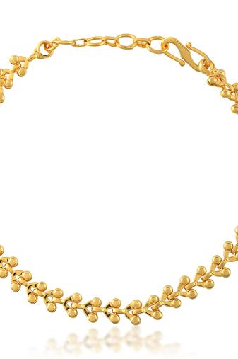 Brass gold handmade women bracelet