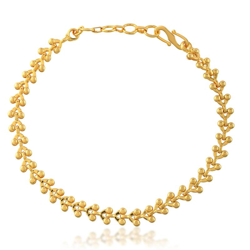 Brass gold handmade women bracelet