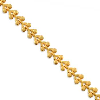 Brass gold handmade women bracelet 2
