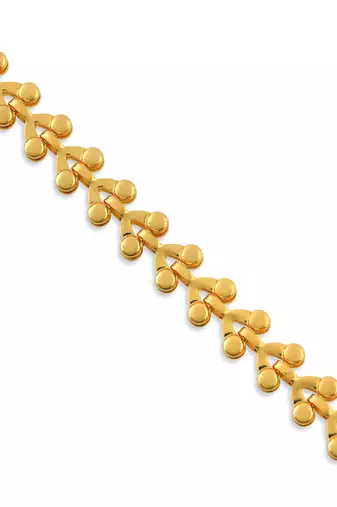 Brass gold handmade women bracelet
