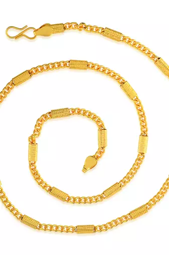 Brass micron gold plated chain for men women