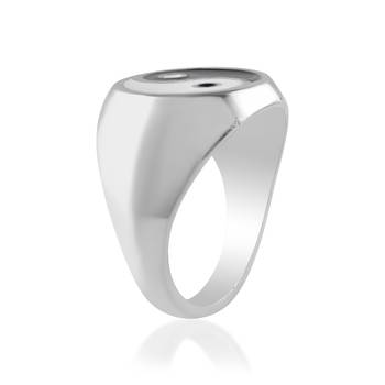 Stainless steel fengshui yin yang ring 3