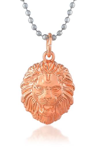 Copper narsimha hindu spiritual pendant