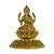 Antique brass goddess lakshmi idol figurine showpiece