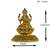 Antique brass goddess lakshmi idol figurine showpiece