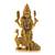 Brass antique gold cz kartikeya murugan idol stand figurine