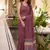 Attractive Maroon Digital Printed Crepe Office Wear Saree With Blouse