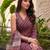 Attractive Maroon Digital Printed Crepe Office Wear Saree With Blouse