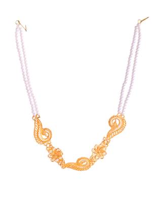 Premium gold plated matha patti for women | handmade head jewellery 3