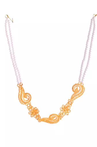 Premium gold plated matha patti for women | handmade head jewellery
