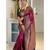 Multy color Art Silk blend sarees with blouse