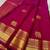 Pink color Art Silk blend sarees with blouse