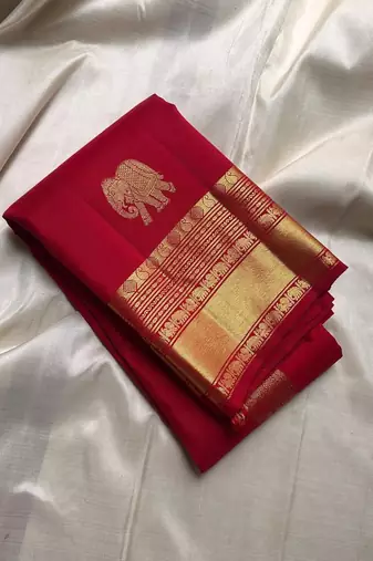 Pink color Art Silk blend sarees with blouse