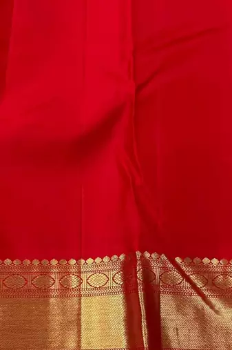 Red color Art Silk blend sarees with blouse
