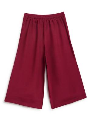 Maroon embroidered brocade co ord set 5