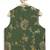 Green embroidered brocade nehru jacket