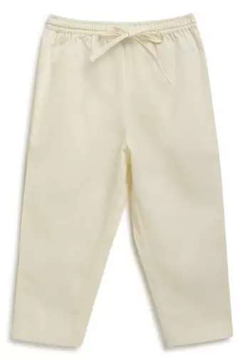 White embroidered brocade kurta pyjama