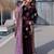 Wine Zari Embroidered Velvet Palazzo Suit