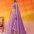 Mauve Tissue Silk Sequins embroidery Lehenga Choli With Dupatta
