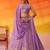 Mauve Tissue Silk Sequins embroidery Lehenga Choli With Dupatta
