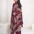 maroon lawn cotton digital printed dress material