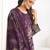 purple lawn cotton digital printed dress material