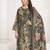 olive lawn cotton digital printed dress material