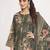 olive lawn cotton digital printed dress material