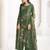  green lawn cotton digital printed dress material