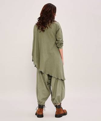 Green cotton Co ord Set 5